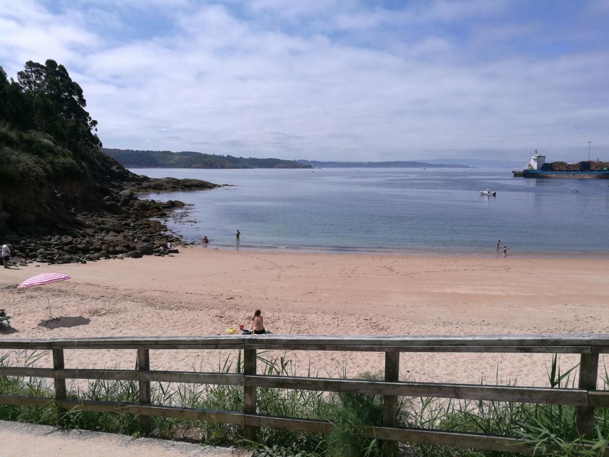 Casa A Pie De Playa De Carino Doninos Villa Ferrol Bagian luar foto