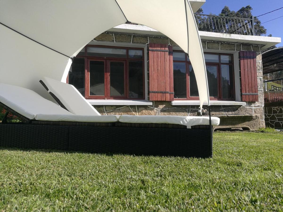 Casa A Pie De Playa De Carino Doninos Villa Ferrol Bagian luar foto