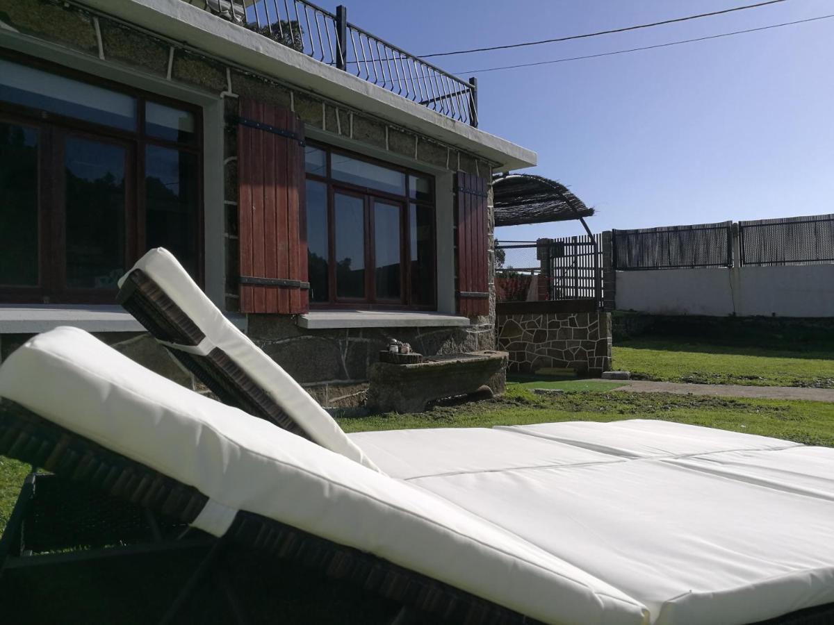 Casa A Pie De Playa De Carino Doninos Villa Ferrol Bagian luar foto