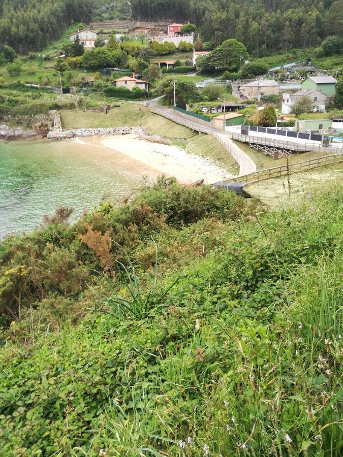 Casa A Pie De Playa De Carino Doninos Villa Ferrol Bagian luar foto