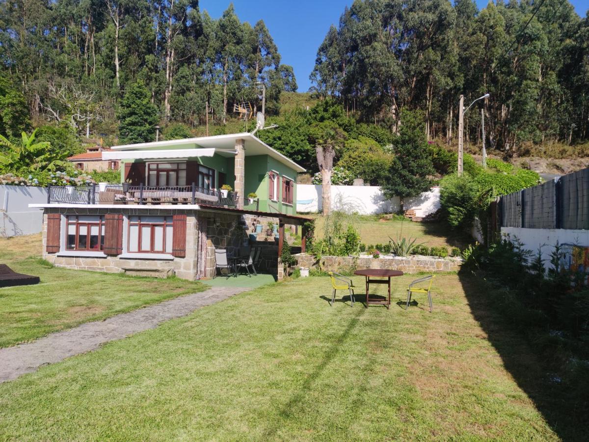 Casa A Pie De Playa De Carino Doninos Villa Ferrol Bagian luar foto