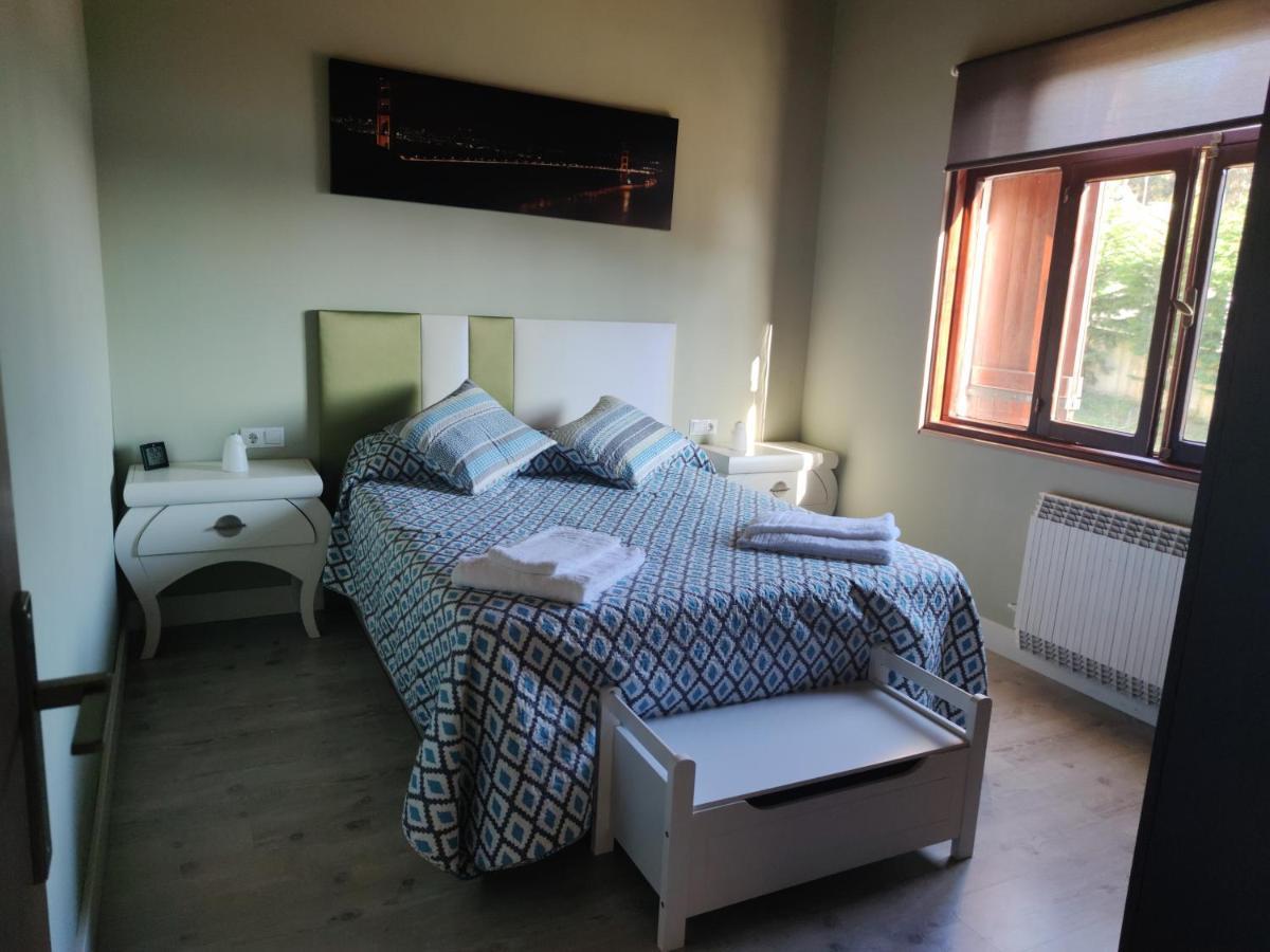 Casa A Pie De Playa De Carino Doninos Villa Ferrol Bagian luar foto