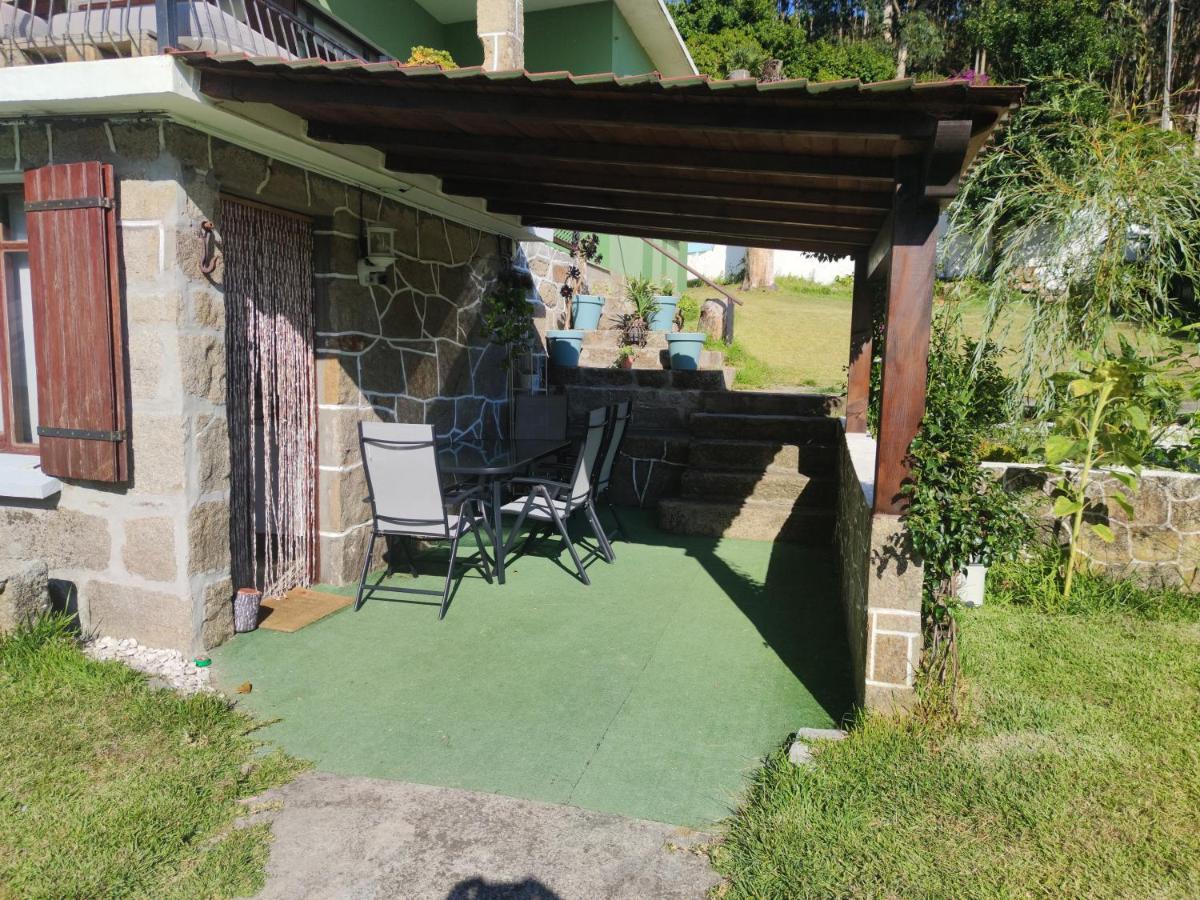 Casa A Pie De Playa De Carino Doninos Villa Ferrol Bagian luar foto