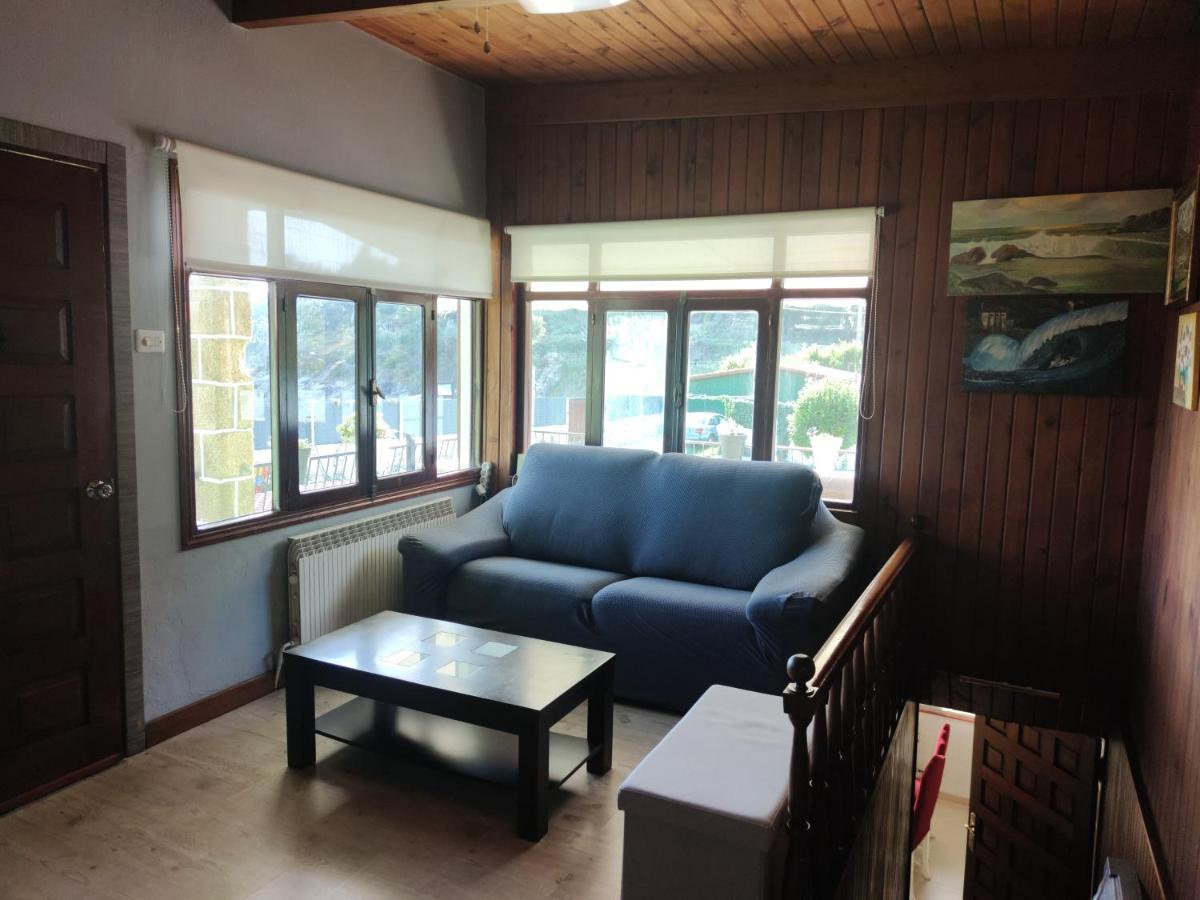 Casa A Pie De Playa De Carino Doninos Villa Ferrol Bagian luar foto