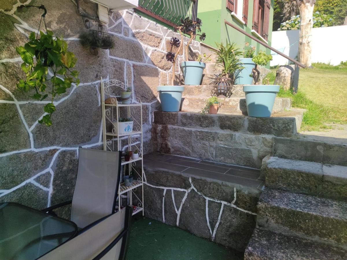 Casa A Pie De Playa De Carino Doninos Villa Ferrol Bagian luar foto